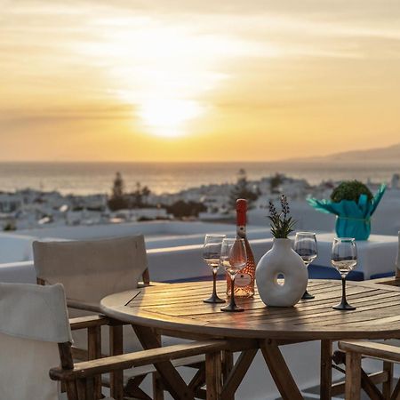 Callisti Mykonos Town With Pool View And Calypso Upper Floor With Sea View Extérieur photo
